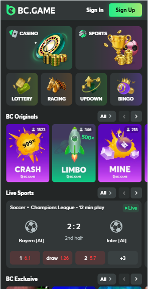 Bienvenue dans l'univers captivant de Casino BC Game FR Bienvenue dans l'univers captivant de Casino BC Game FR